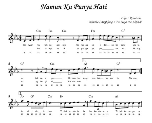 Namun Ku Punya Hati