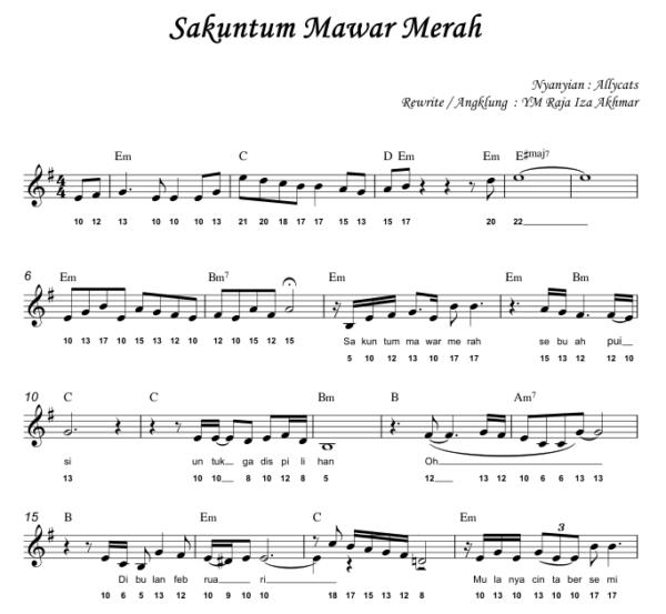 Sekuntum Mawar Merah