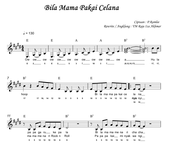 Bila Mama Pakai Celana