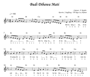 BudiDiBawaMatiRMS Budi Dibawa Mati