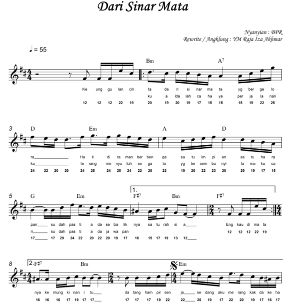 Dari Sinar Mata