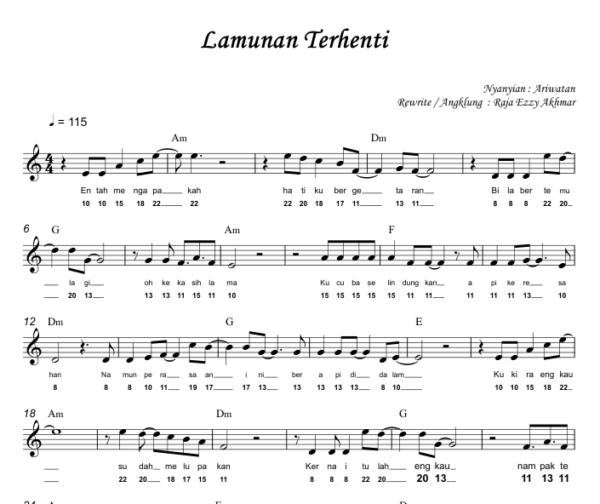 Lamunan Terhenti