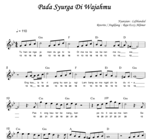 Pada Syurga Di Wajah mu (New) Pada Surga Di Wajah Mu