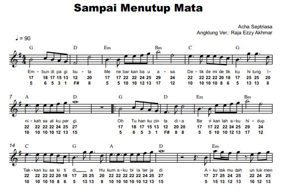 Sampai Menutup Mata