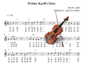 Terima Kasih Cinta (violin)