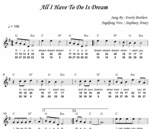 All I Have To Do Is Dream