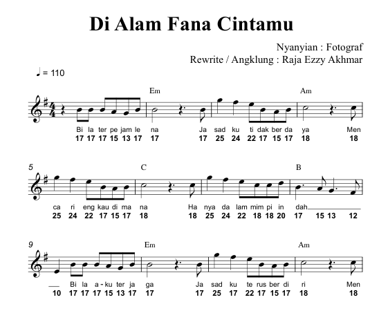 Di Alam Fana Cintamu