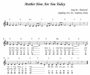 Mother How Are You Today