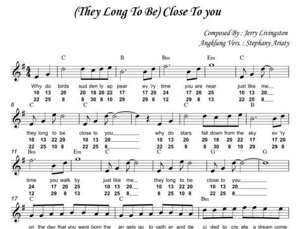 (They Long To Be) Close To you