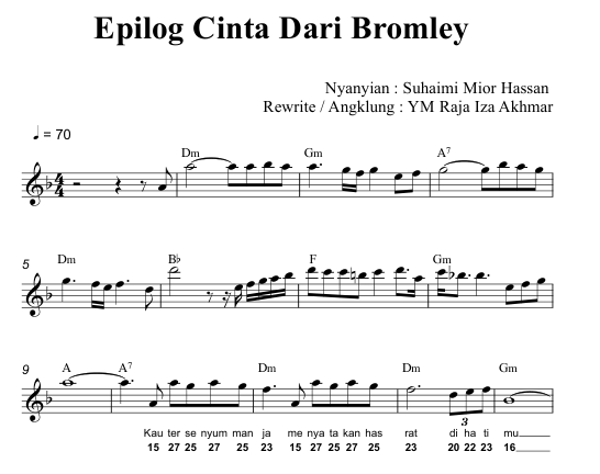 Epilog Cinta Dari Bromley