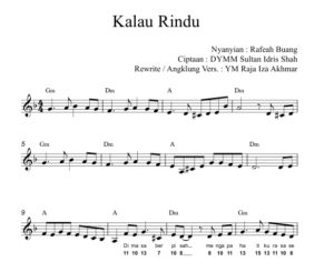 Kalau Rindu Kalau Rindu