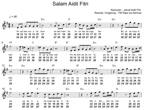 Salam Aidil Fitri ( Jamal Abdillah)