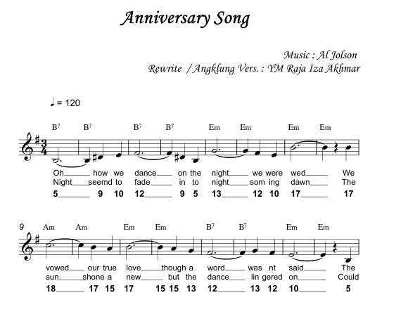 Anniversary Song