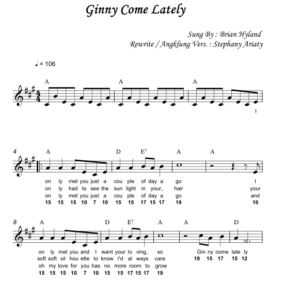 Ginny Come Lately Ginny Come Lately