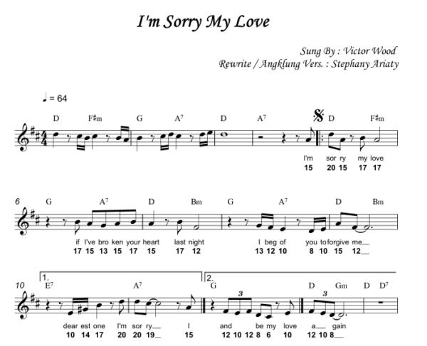I'm Sorry My Love