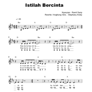 Istilah Bercinta