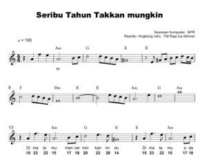 Seribu Tahun Takkan Mungkin Seribu Tahun Takkan Mungkin