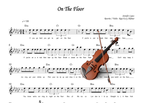 On The Floor (violin)