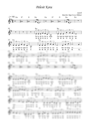 Pelesit Kota - Full Score_product_preview Pelesit Kota : Search
